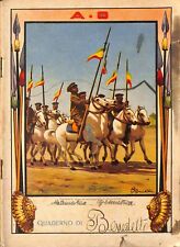 Quaderno cavalleria etiopia usato  Lucca