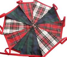 Tartan mix bunting for sale  BOLTON