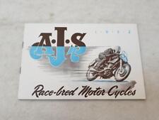 Ajs range motorcycle for sale  LEICESTER