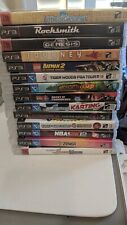 14 Games Lot USED PS3 - LBP, Rocksmith, Ulimate Genesis Collection check descrip for sale  Shipping to South Africa