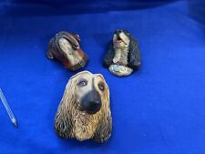 Bosson chalkware heads for sale  WOKING