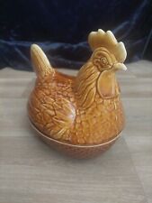 Armazenador de ovos de galinha de cerâmica grande vintage P&K Price Kensington  comprar usado  Enviando para Brazil