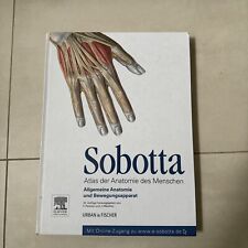 Sobotta atlas anatomie gebraucht kaufen  Frankfurt