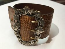 Bracelet manchette ceinture d'occasion  Montpellier-