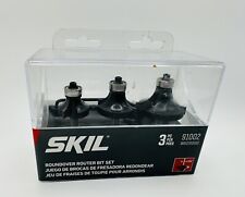 SKIL Roundover Router 3 Bit Set - 91002 - Unused  for sale  Shipping to South Africa
