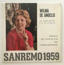 Wilma angelis sanremo usato  Catania