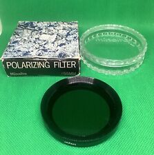 Filtro polarizador circular vintage Minolta 55mm em estojo plástico muito bom estado usado comprar usado  Enviando para Brazil