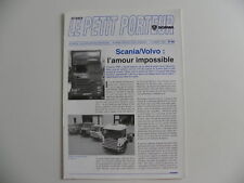 Brochure camion volvo d'occasion  France