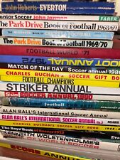 Football annuals books for sale  UK