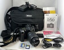 Câmera DSLR NIKON D-50 18-55mm AF-S Nikkor DX lente 3.5-5.6G testada digitalmente comprar usado  Enviando para Brazil