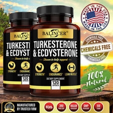 Turkesterone & Ecdysterone 1200mg | 120 Cápsulas | Impulsionador Muscular e de Desempenho comprar usado  Enviando para Brazil