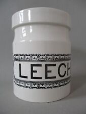 Vintage leeches jar for sale  LONDON