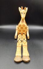 Usado, Estatueta de madeira articulada girafa prateleira sitter comprar usado  Enviando para Brazil
