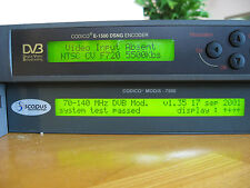 Scopus DVB Cidico Encoder E-1500 & Mod/S 7500 Satellite Modulator for sale  Shipping to South Africa