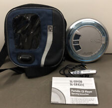 Panasonic SL-SX430 CD MP3 Player D Sistema Antiderrapante de Som, Controle Remoto, Estojo de Transporte comprar usado  Enviando para Brazil