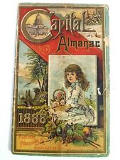 Almanaque capital antiguo 1890 40 páginas. G.W. Andrews & Son Castlesburg Kentucky segunda mano  Embacar hacia Argentina