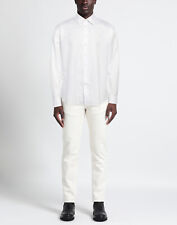 RRP €300 EMPORIO ARMANI Shirt Size 42 16 1/2 L White Spread Collar Modern Fit for sale  Shipping to South Africa