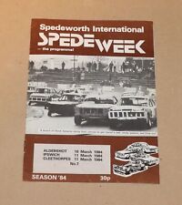 1984 spedeworth spedeweek for sale  Shipping to Ireland