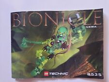 LEGO 8535, Bionicle Toa Mata Lewa 2001, w komplecie z instrukcją obsługi i kanistrem na sprzedaż  Wysyłka do Poland