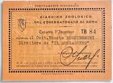 Giardino zoologico governatora usato  Milano