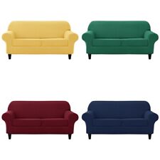 Brugt, 1/2/3/4 Seater Polar Fleece Sofa Cover Elastic Slipcovers Armchair Cover Stretch til salg  Sendes til Denmark