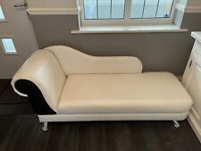 chaise longue leather for sale  TADWORTH