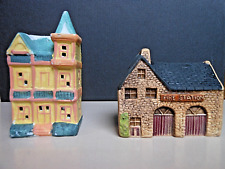 Miniature ceramic figurines usato  Italia