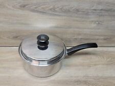 Vintage Rainbow Cooking System Surgical Stainless Steel 8.5 in Pot W/Lid 2.5 Qts for sale  Shipping to South Africa