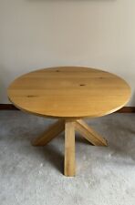 Round oak dining for sale  LEEDS