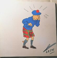 Tintin ecossais d'occasion  Tirepied