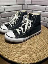 Tênis Converse Chuck Taylor All Star High Top Preto Juvenil Tamanho 3 comprar usado  Enviando para Brazil