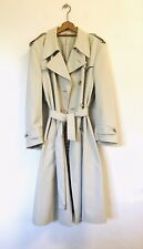 Beige vintage trench for sale  Shipping to Ireland
