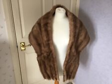 Mink stole shawl for sale  BILLERICAY