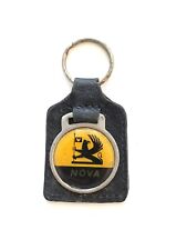 Black leather keyring for sale  LEICESTER