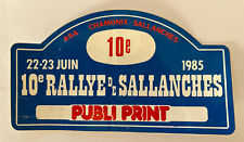 Autocollant sticker 10è d'occasion  Sallanches