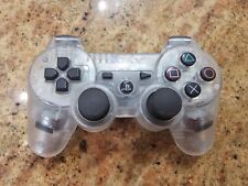 Used DUALSHOCK3 PS3 Crystal Skeleton Clear Sony Official Controller Wireless for sale  Shipping to South Africa