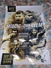 Ufc 203 signed for sale  DUDLEY