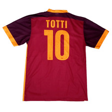 Camiseta deportiva de fútbol A.S. Roma para hombre talla mediana de Francesco Totti DEFECTO MENOR segunda mano  Embacar hacia Argentina