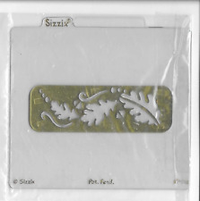 Sizzix. leaves embossing for sale  Shipping to Ireland