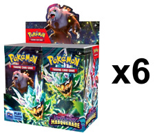 6 Pokémon JCC Crepúsculo Mascarada Booster Box ESTUCHE Sellado de Fábrica PREVENTA 5/24 segunda mano  Embacar hacia Argentina