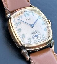 Vintage Anos 50 Relógio Elgin Recheado a Ouro Rosa Movimento 554 ~ Peças ou Reparo, usado comprar usado  Enviando para Brazil