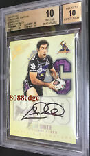 2009 Select Nrl Captain Firma: Cameron (Cámara) Smith #38/50 BGS 10 prístino 1/1 segunda mano  Embacar hacia Argentina