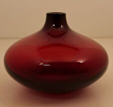 squat vase glass vintage for sale  Denver