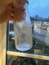 Milk bottle old for sale  HALESOWEN