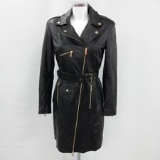 karen millen leather jacket for sale  ROMFORD