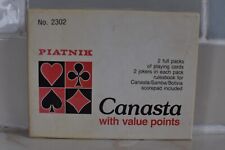Canasta card game for sale  RETFORD