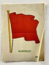 Morocco silk flag d'occasion  Expédié en Belgium