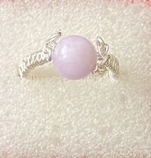 Silver kunzite ring for sale  HASTINGS