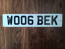 Woo6 bek private for sale  STOKE-ON-TRENT