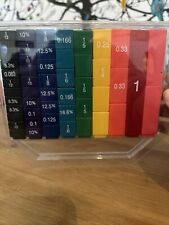 Fraction tower cubes for sale  DRONFIELD